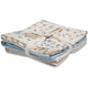 That's mine Muslin luiers 3-pack Bora Sprinkles hartjes gebroken wit
