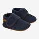 En Fant Wollen Pantoffels Baby Navy