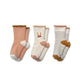 Liewood Eloy Babysokjes 3-Pack Bunny / Sandy mix