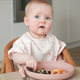 Cam Cam Copenhagen Slabbetje met korte mouwen voor baby Strikjes