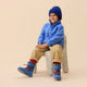 Affenzahn Barefoot winterschoenen voor kinderen gevoerd Snowy Whale Blauw