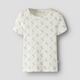 Lil' Atelier korte mouw T-shirt Kokosmelk Aardbei NMFRACHELLO
