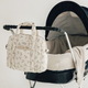 Babyshower Wandelwagen tas klein camila olijf bloei