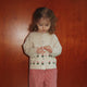 Konges Sløjd Kindercardigan Belou Knit Cardigan Cream and Tulips
